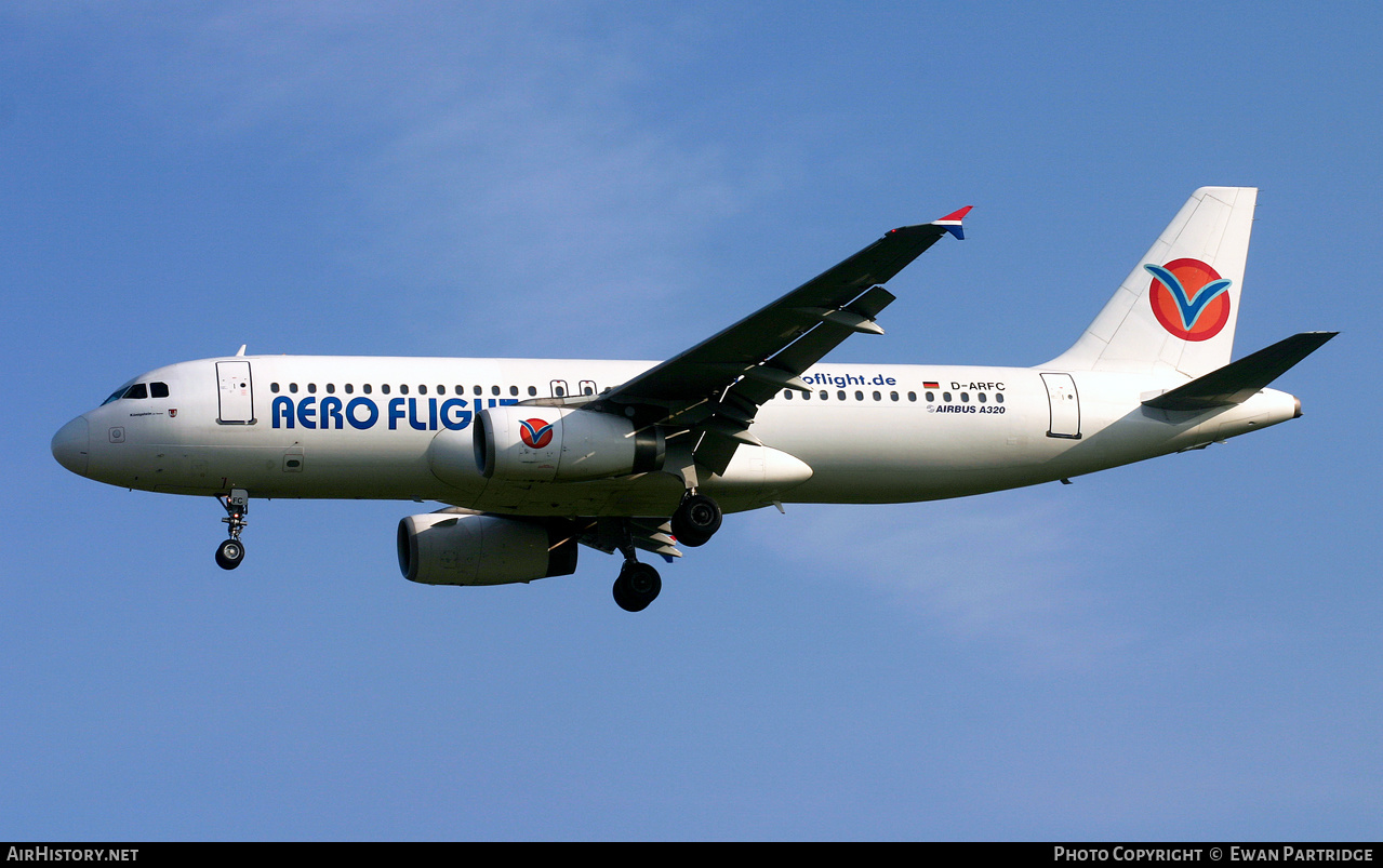 Aircraft Photo of D-ARFC | Airbus A320-232 | Aero Flight | AirHistory.net #628257