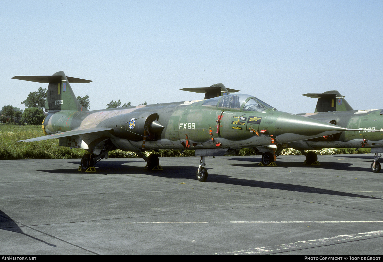 Aircraft Photo of FX99 | Lockheed F-104G Starfighter | Belgium - Air Force | AirHistory.net #628269