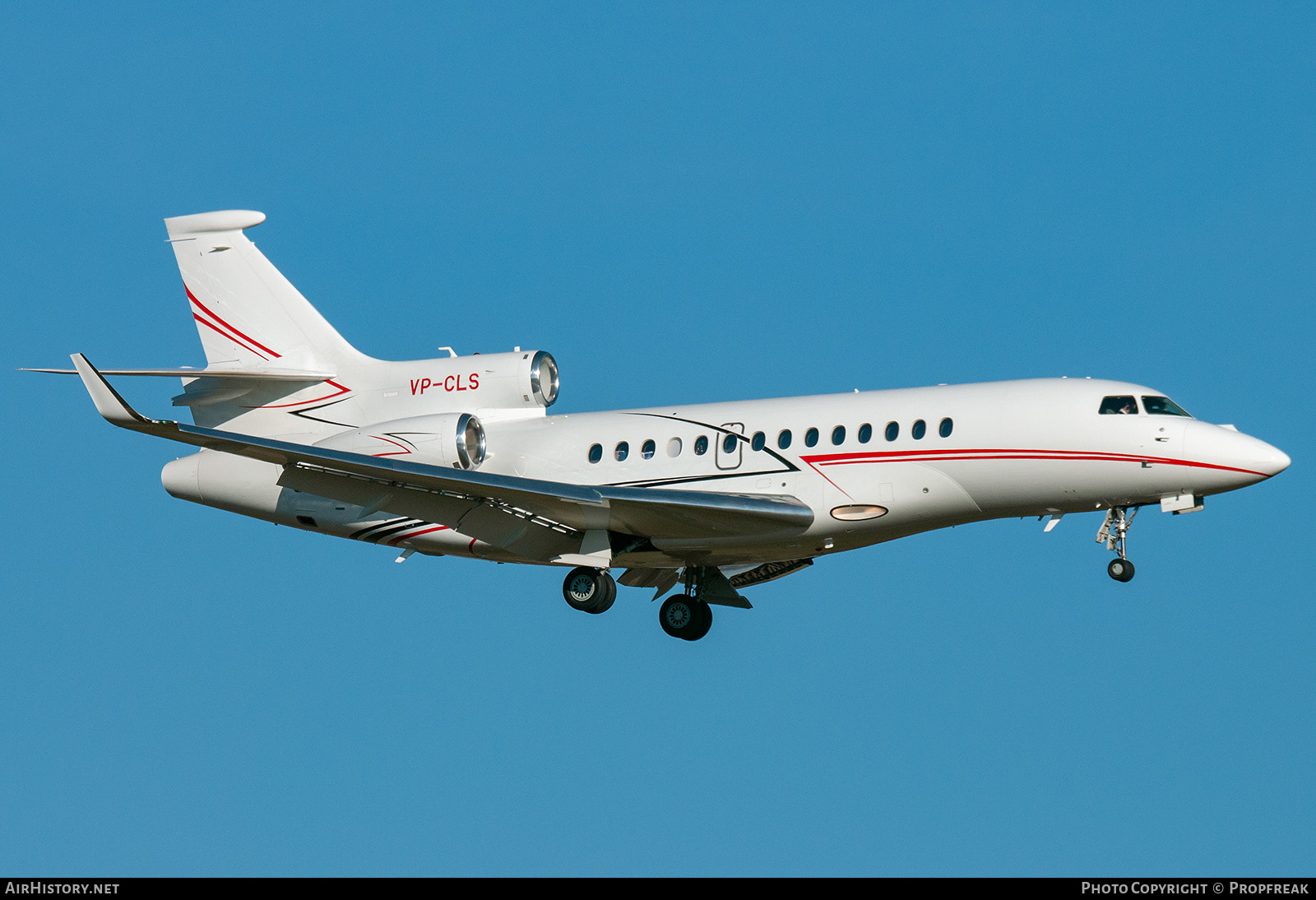 Aircraft Photo of VP-CLS | Dassault Falcon 7X | AirHistory.net #628308