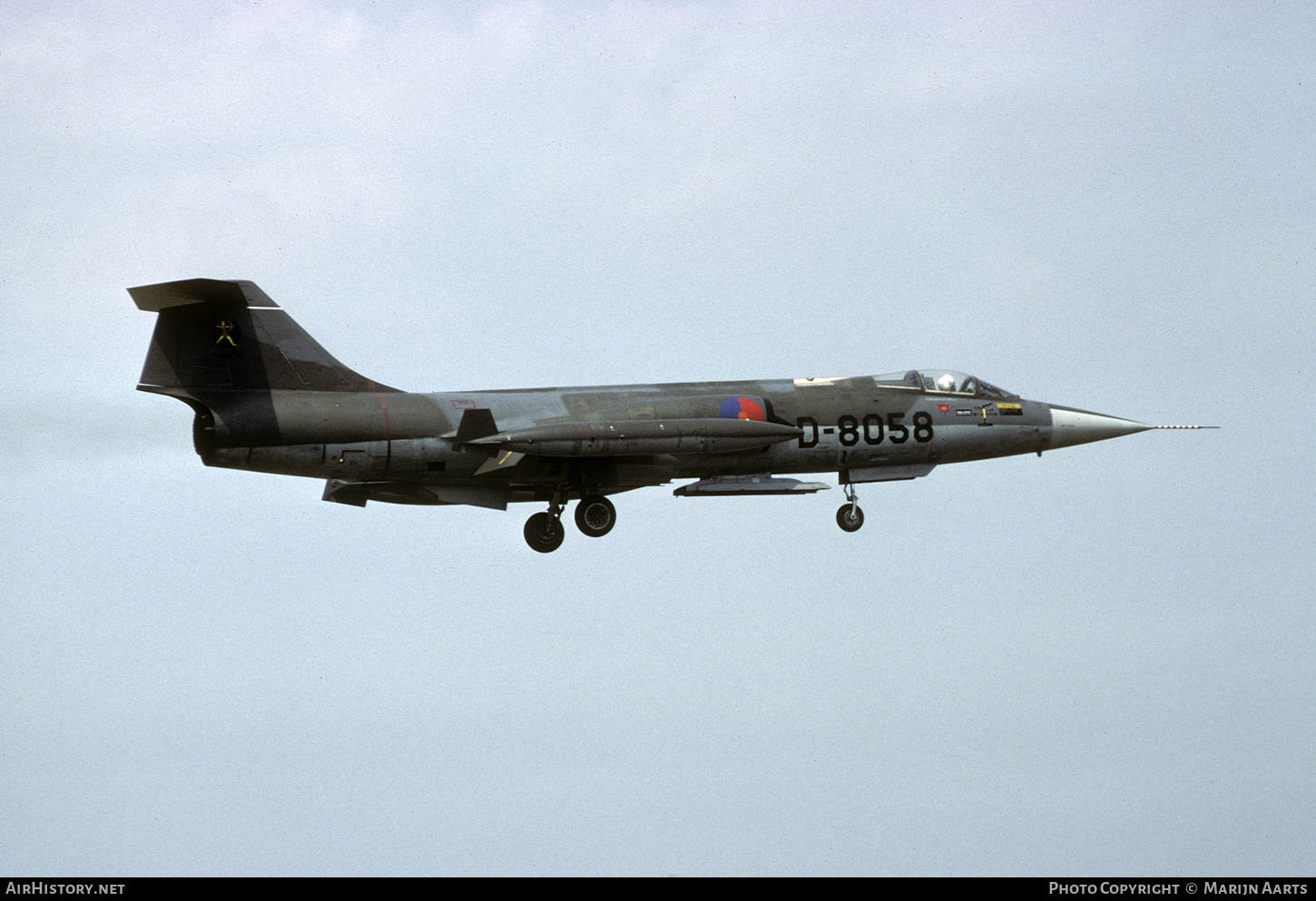 Aircraft Photo of D-8058 | Lockheed F-104G Starfighter | Netherlands - Air Force | AirHistory.net #628311
