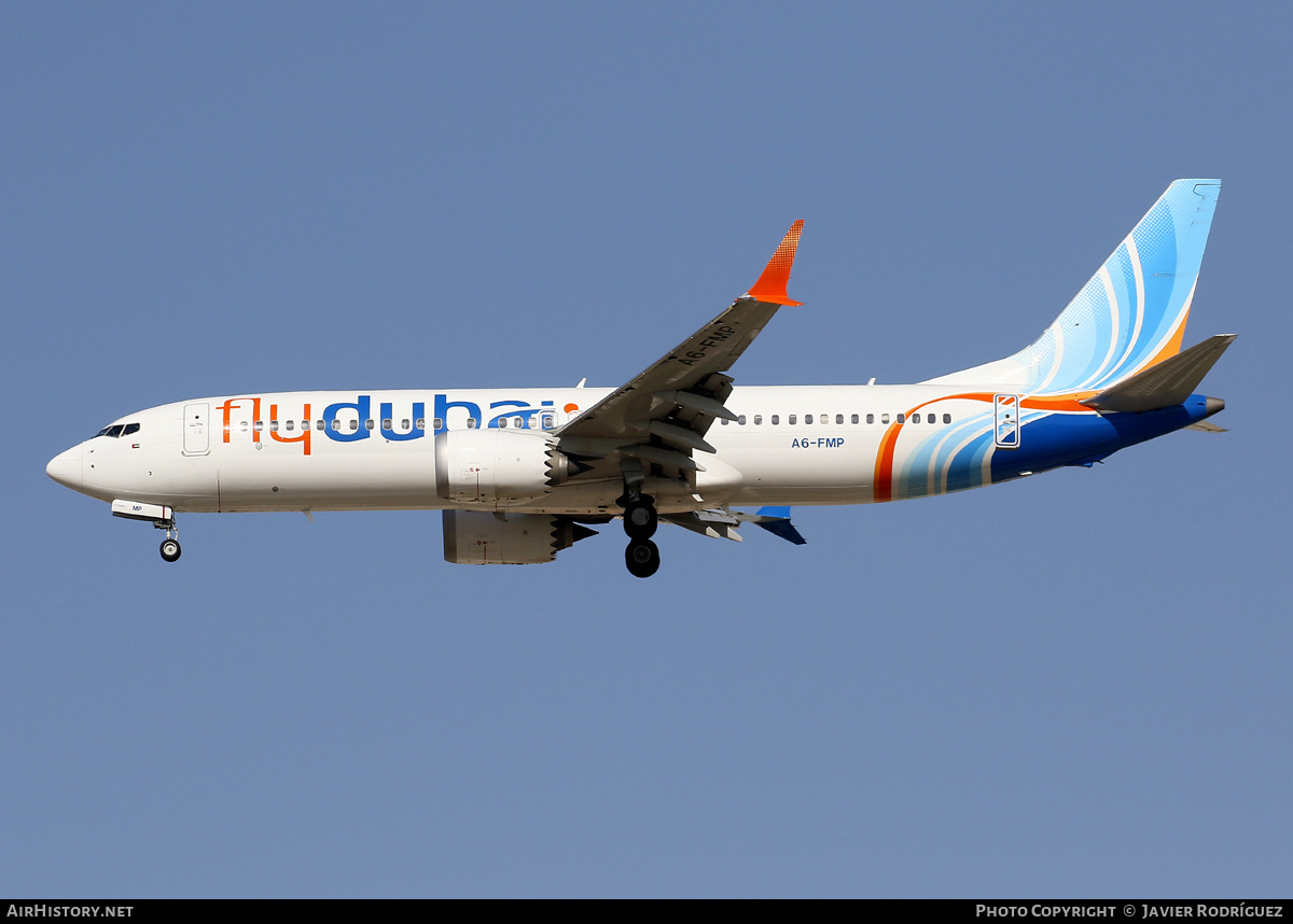 Aircraft Photo of A6-FMP | Boeing 737-8 Max 8 | Flydubai | AirHistory.net #628322