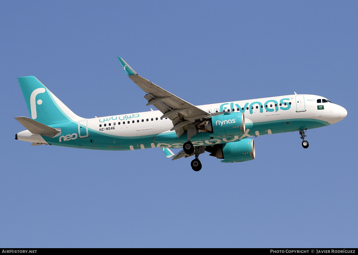 Aircraft Photo of HZ-NS46 | Airbus A320-251N | Flynas | AirHistory.net #628325