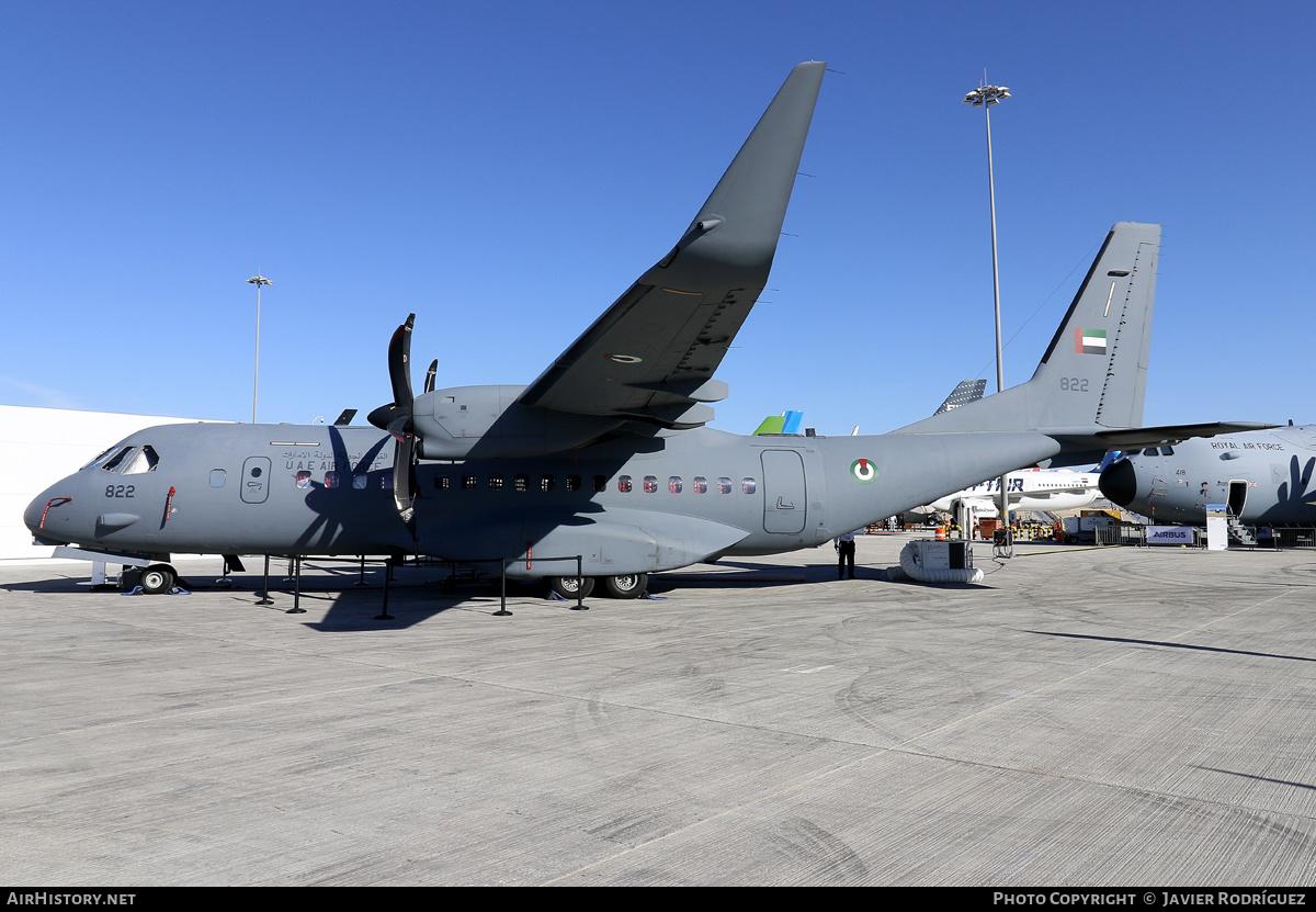 Aircraft Photo of 822 | CASA C295W | United Arab Emirates - Air Force | AirHistory.net #628333