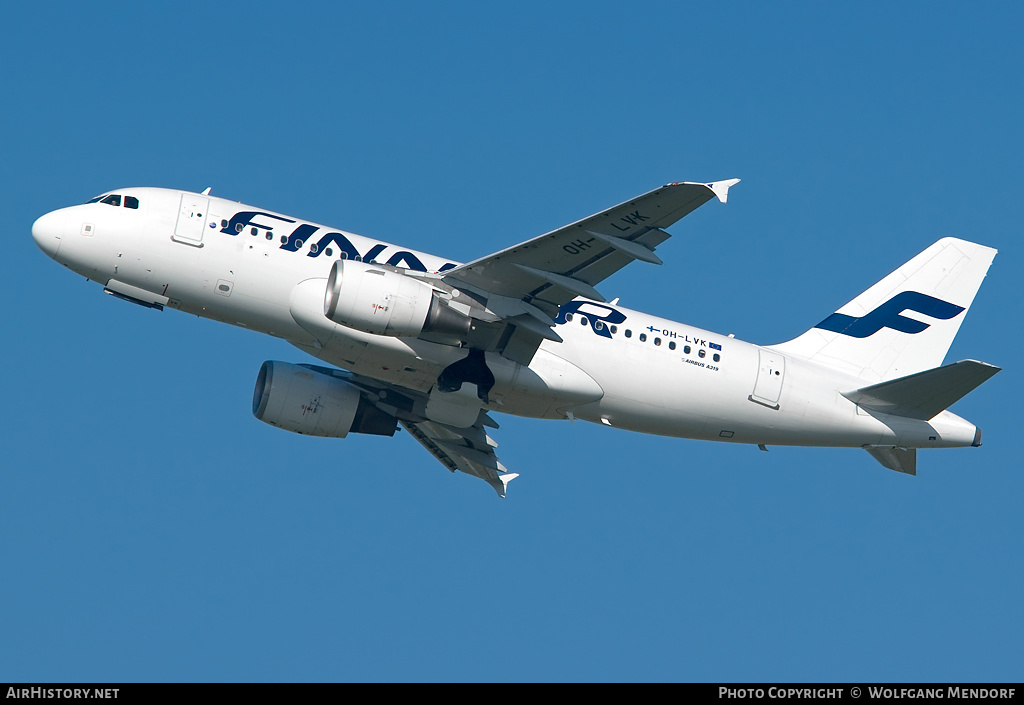 Aircraft Photo of OH-LVK | Airbus A319-112 | Finnair | AirHistory.net #628353