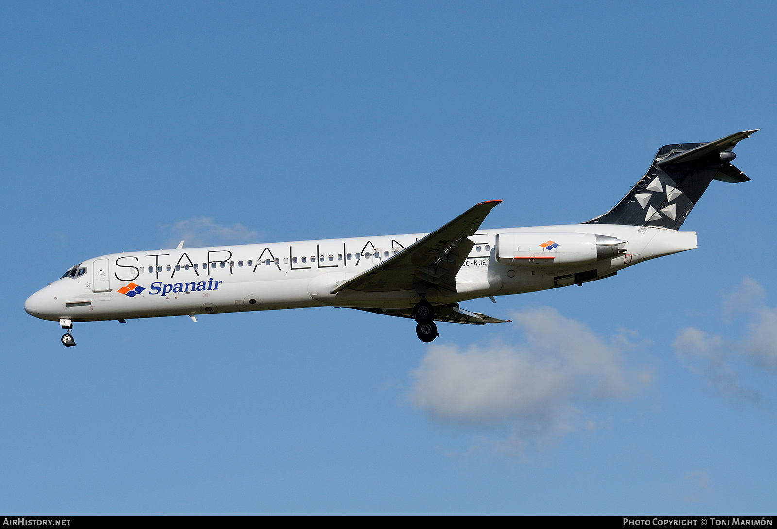 Aircraft Photo of EC-KJE | McDonnell Douglas MD-87 (DC-9-87) | Spanair | AirHistory.net #628358