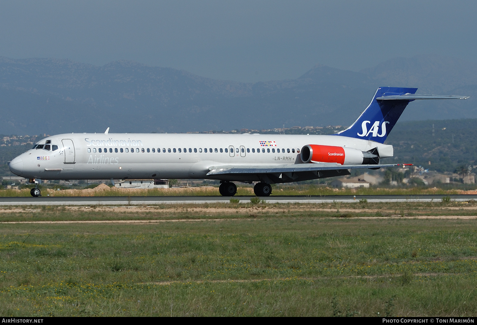 Aircraft Photo of LN-RMH | McDonnell Douglas MD-87 (DC-9-87) | Scandinavian Airlines - SAS | AirHistory.net #628361