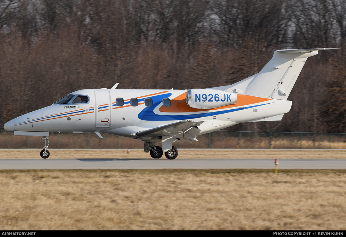 Aircraft Photo of N926JK | Embraer EMB-500 Phenom 100 | AirHistory.net #628373