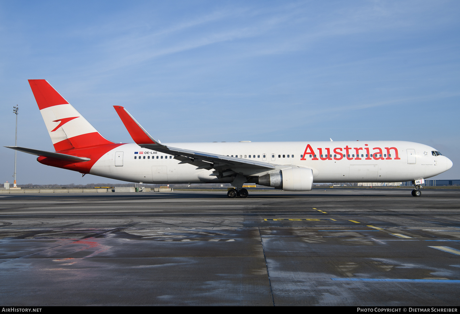 Aircraft Photo of OE-LAE | Boeing 767-3Z9/ER | Austrian Airlines | AirHistory.net #628393