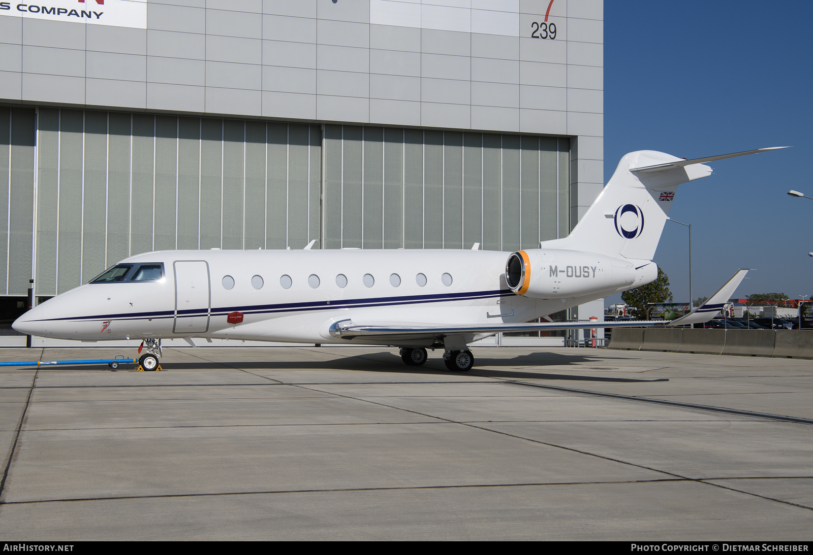Aircraft Photo of M-OUSY | Gulfstream Aerospace G280 | AirHistory.net #628395