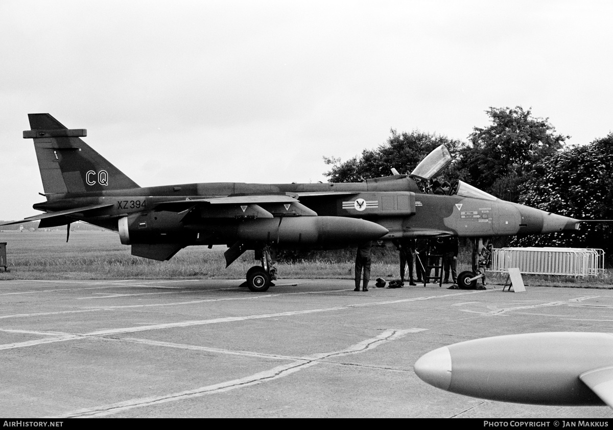 Aircraft Photo of XZ394 | Sepecat Jaguar GR1 | UK - Air Force | AirHistory.net #628404