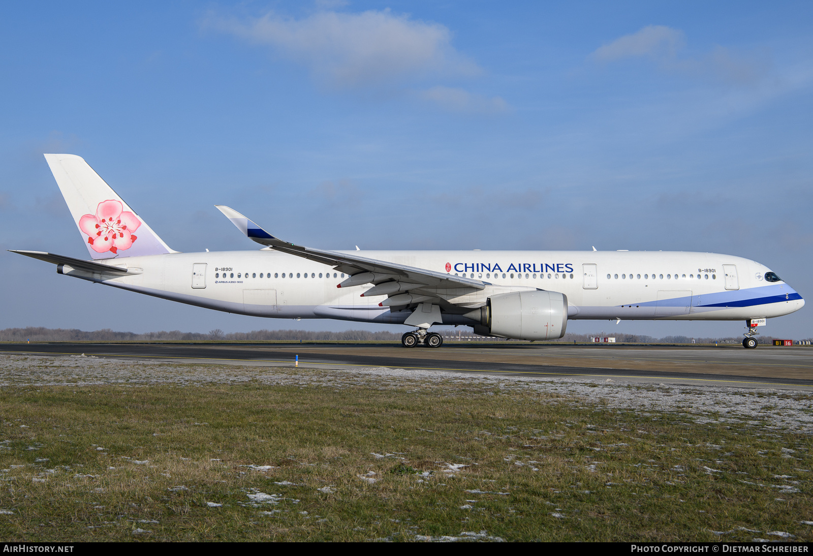 Aircraft Photo of B-18901 | Airbus A350-941 | China Airlines | AirHistory.net #628417