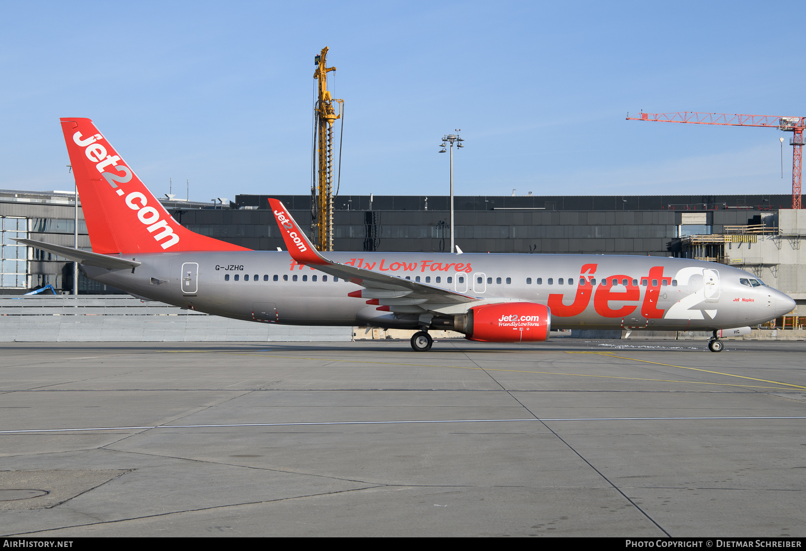 Aircraft Photo of G-JZHG | Boeing 737-85P | Jet2 | AirHistory.net #628419