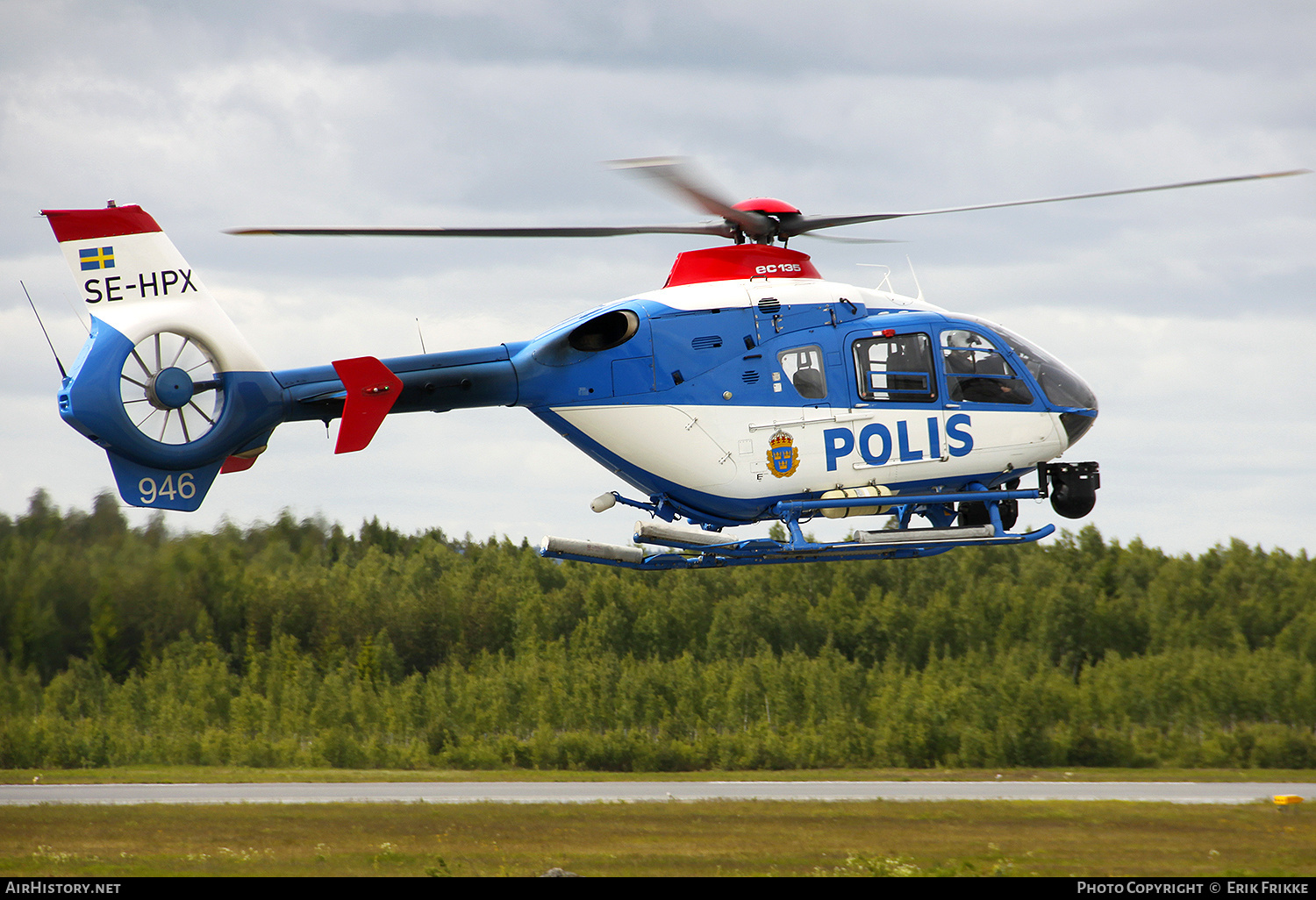 Aircraft Photo of SE-HPX | Eurocopter EC-135P-2+ | Polis | AirHistory.net #628426
