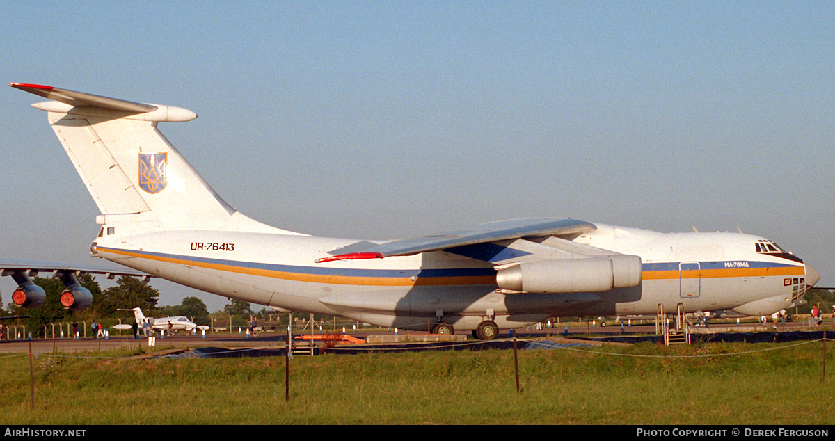 Aircraft Photo of UR-76413 | Ilyushin Il-76MD | Ukraine - Air Force | AirHistory.net #628432