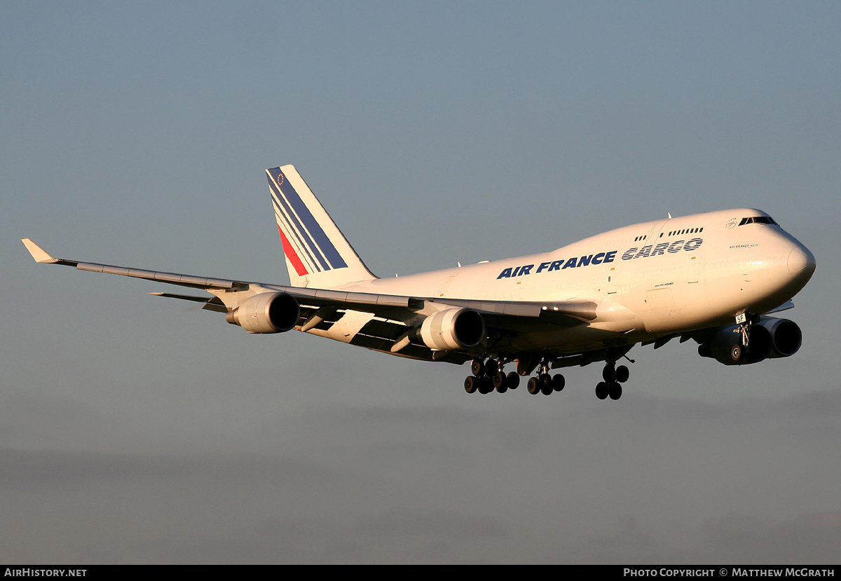 Aircraft Photo of F-GISF | Boeing 747-481(BCF) | Air France Cargo | AirHistory.net #628436