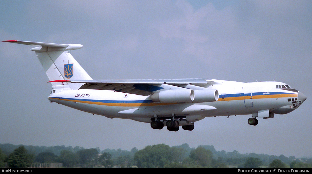 Aircraft Photo of UR-76415 | Ilyushin Il-78 | Ukraine - Air Force | AirHistory.net #628437