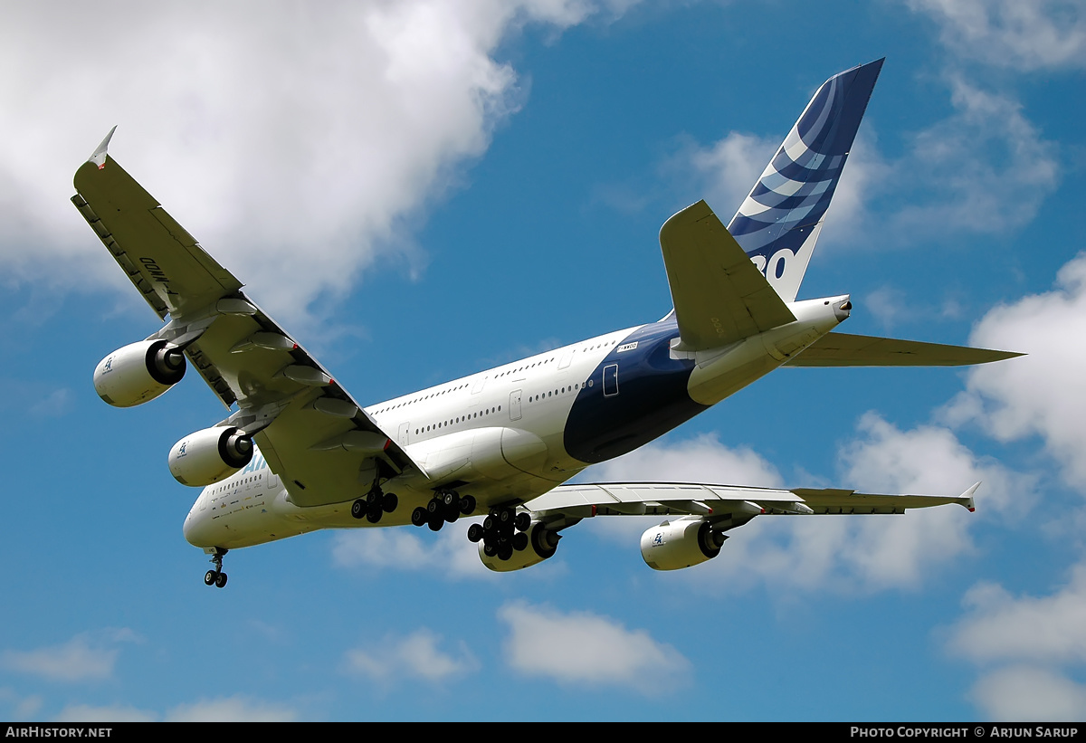 Aircraft Photo of F-WWDD | Airbus A380-861 | Airbus | AirHistory.net #628443