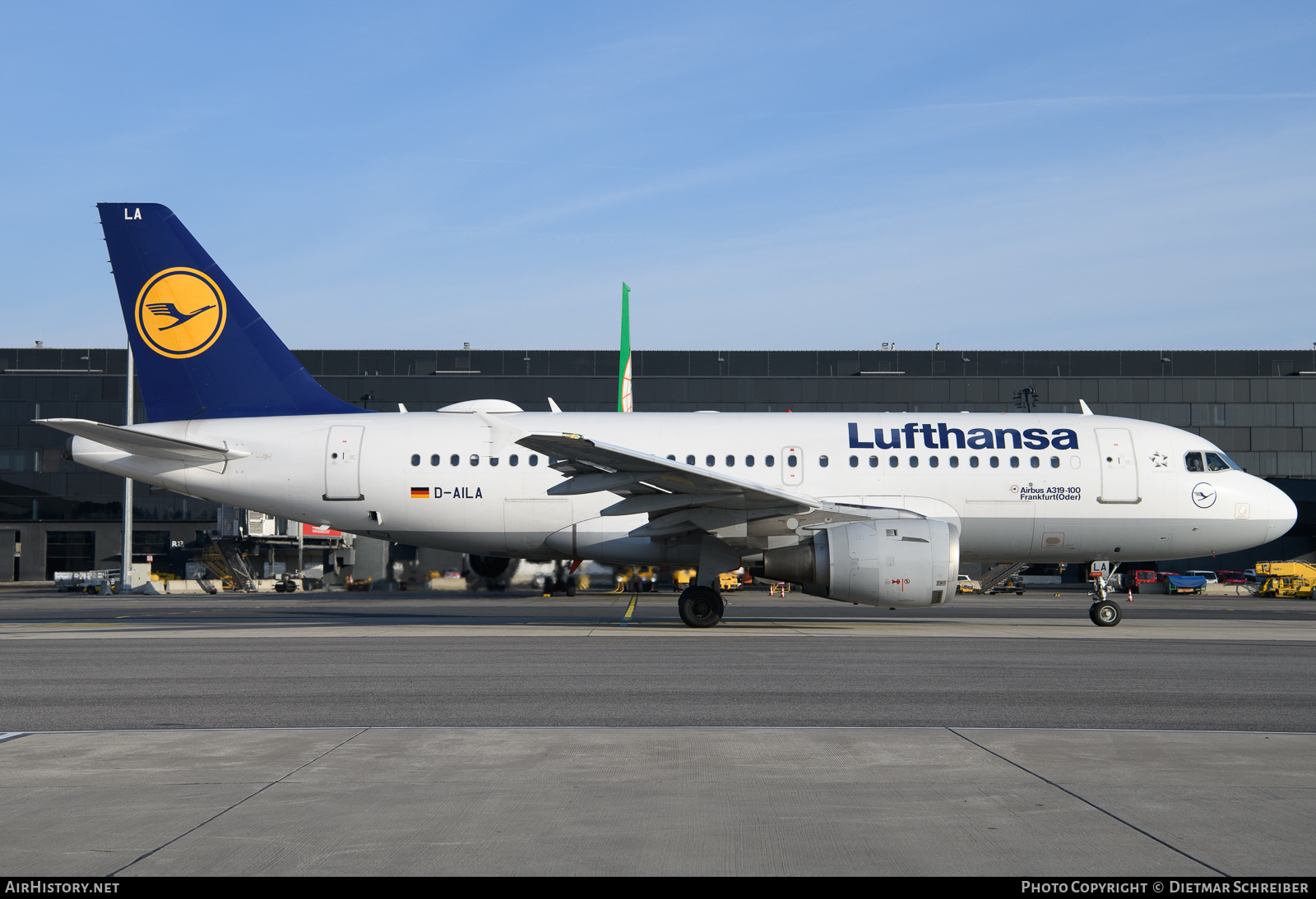 Aircraft Photo of D-AILA | Airbus A319-114 | Lufthansa | AirHistory.net #628451