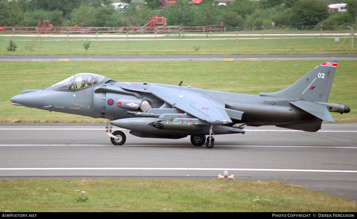 Aircraft Photo of ZD321 | British Aerospace Harrier GR7 | UK - Air Force | AirHistory.net #628454