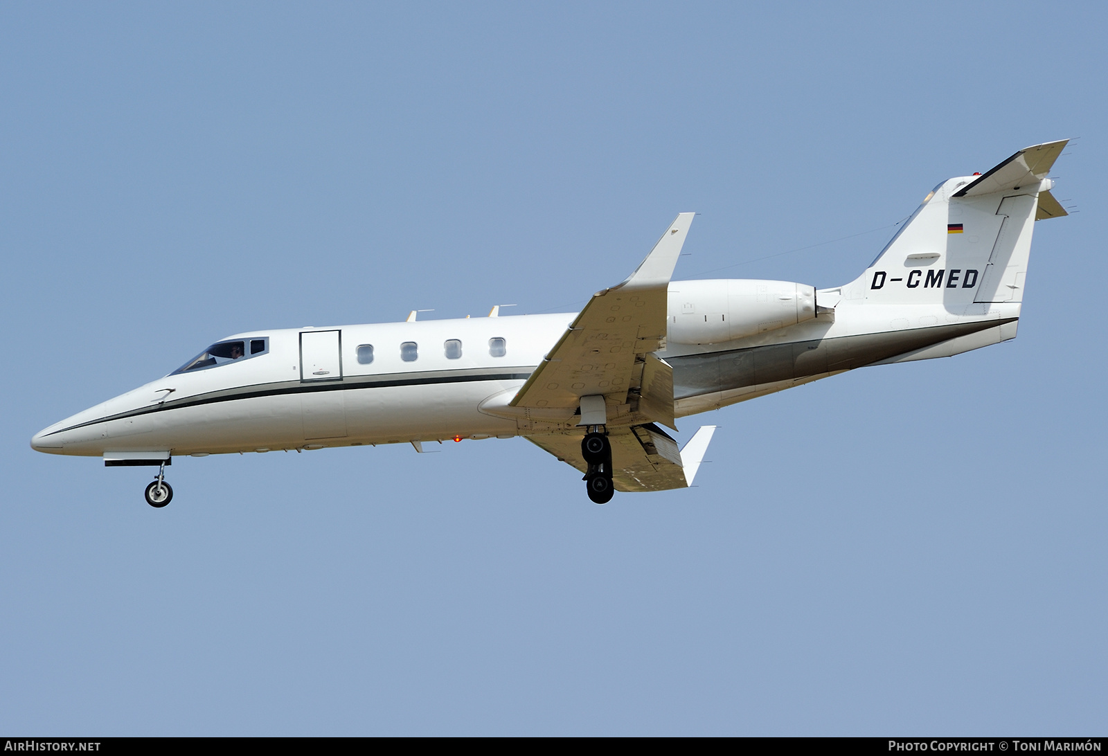 Aircraft Photo of D-CMED | Gates Learjet 55 | AirHistory.net #628463