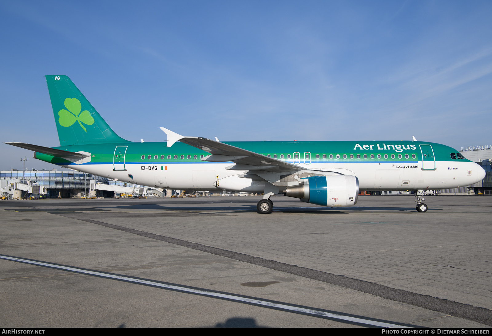 Aircraft Photo of EI-DVG | Airbus A320-214 | Aer Lingus | AirHistory.net #628471