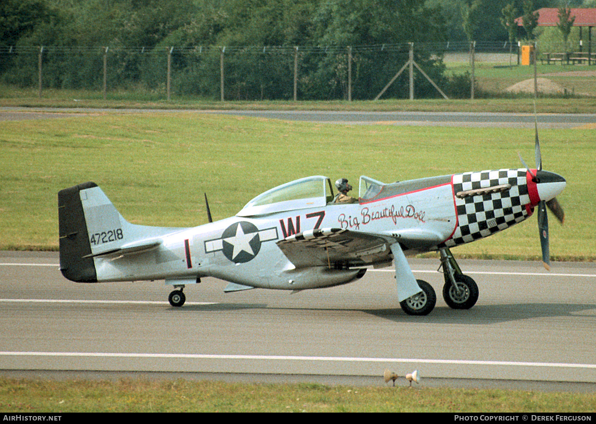Aircraft Photo of G-HAEC / 472218 | Commonwealth CA-18 Mustang 22 (P-51D) | USA - Air Force | AirHistory.net #628473