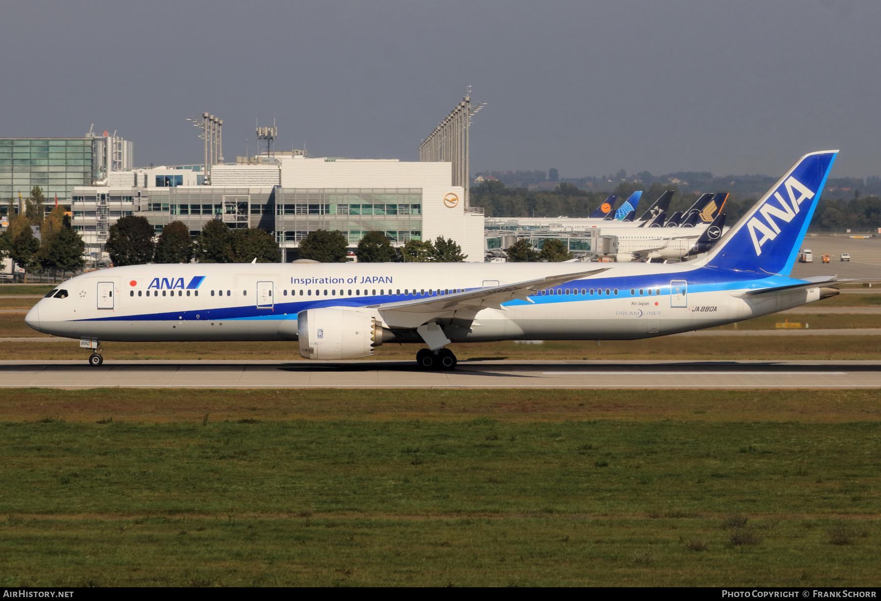 Aircraft Photo of JA880A | Boeing 787-9 Dreamliner | All Nippon Airways - ANA | AirHistory.net #628476