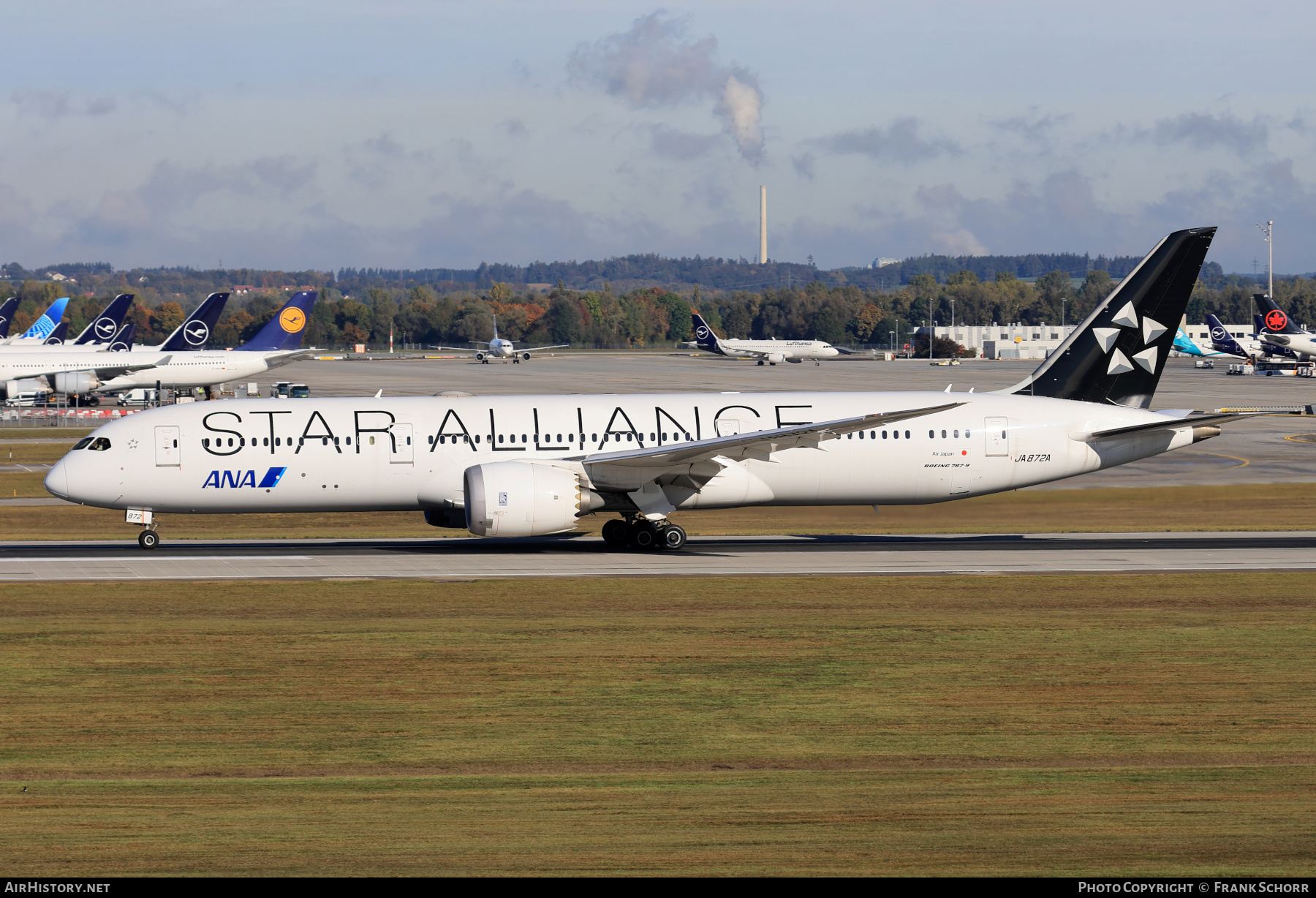Aircraft Photo of JA872A | Boeing 787-9 Dreamliner | All Nippon Airways - ANA | AirHistory.net #628480
