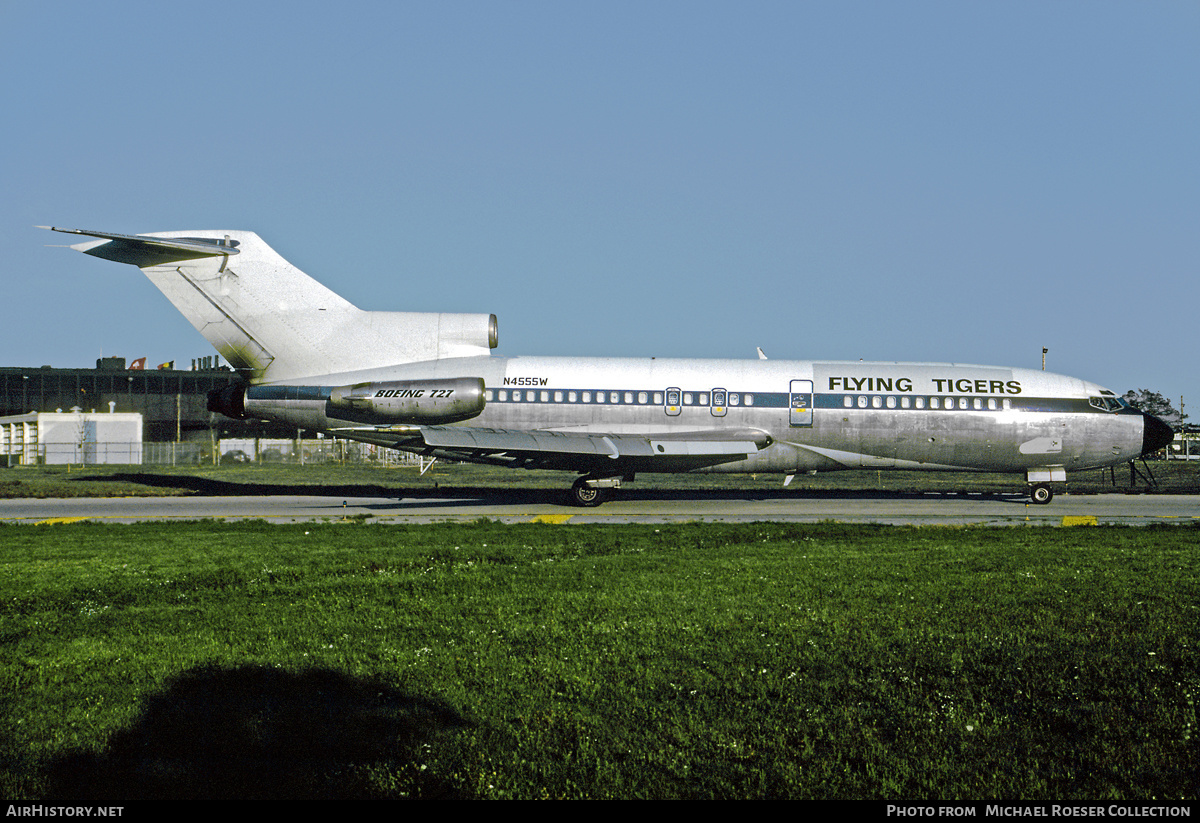 Aircraft Photo of N4555W | Boeing 727-30C | Flying Tigers | AirHistory.net #628500