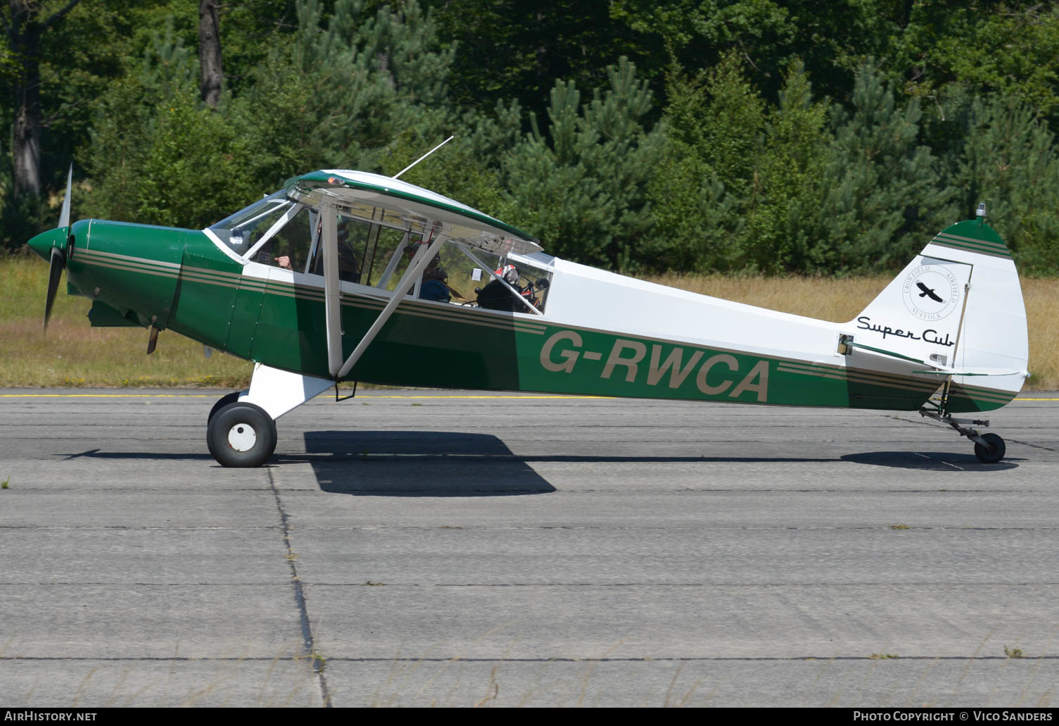 Aircraft Photo of G-RWCA | Piper PA-18-150 Super Cub | AirHistory.net #628503