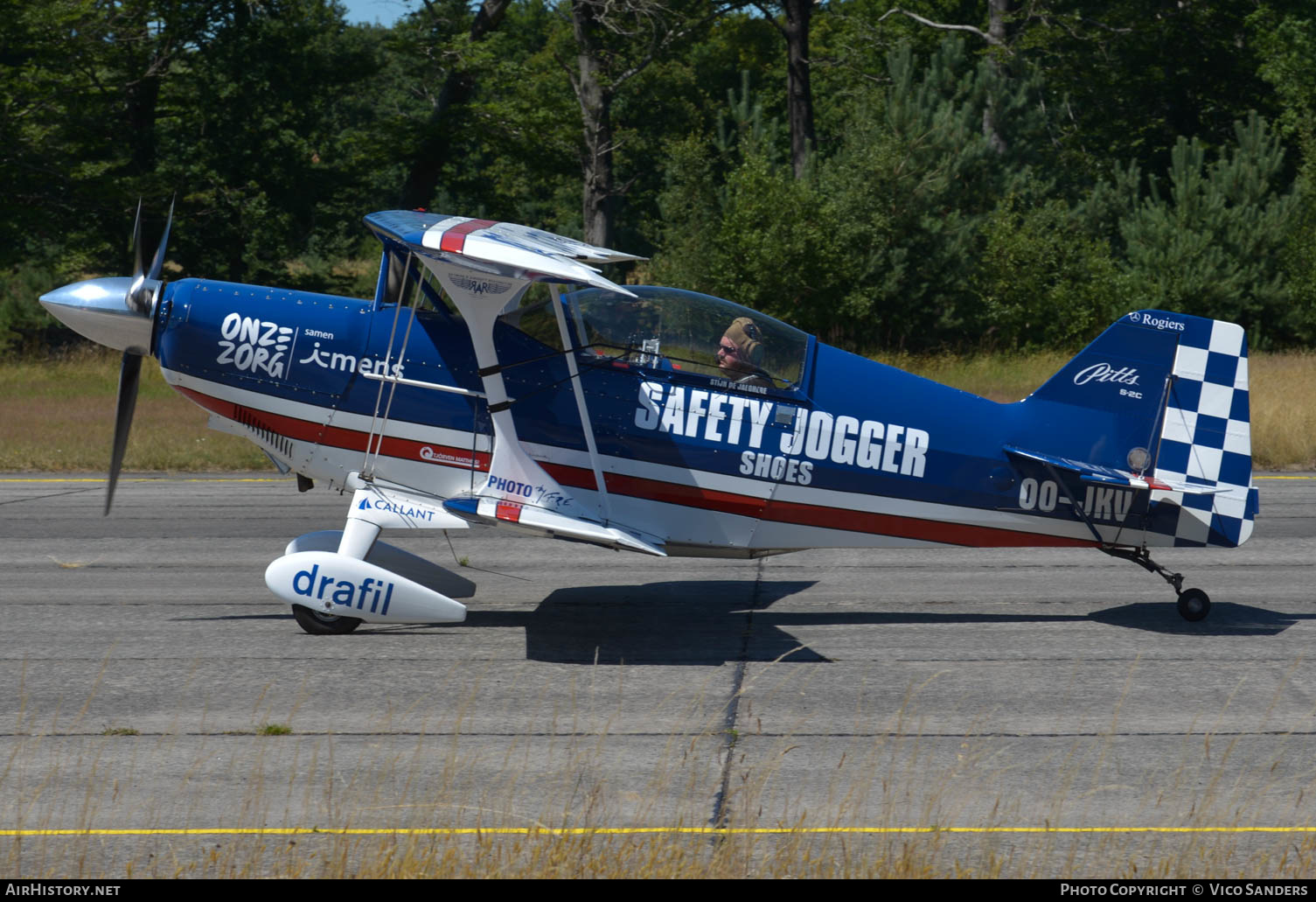 Aircraft Photo of OO-JKV | Aviat Pitts S-2C Special | AirHistory.net #628513