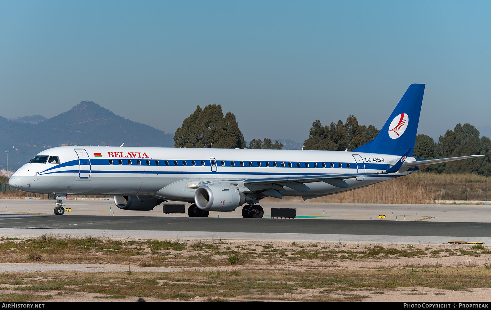 Aircraft Photo of EW-400PO | Embraer 195LR (ERJ-190-200LR) | Belavia | AirHistory.net #628517