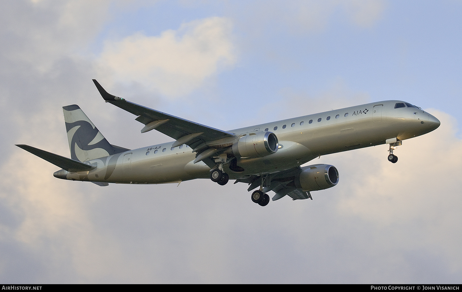 Aircraft Photo of A6-AJI | Embraer Lineage 1000 (ERJ-190-100ECJ) | AJA - Al Jaber Aviation | AirHistory.net #628518