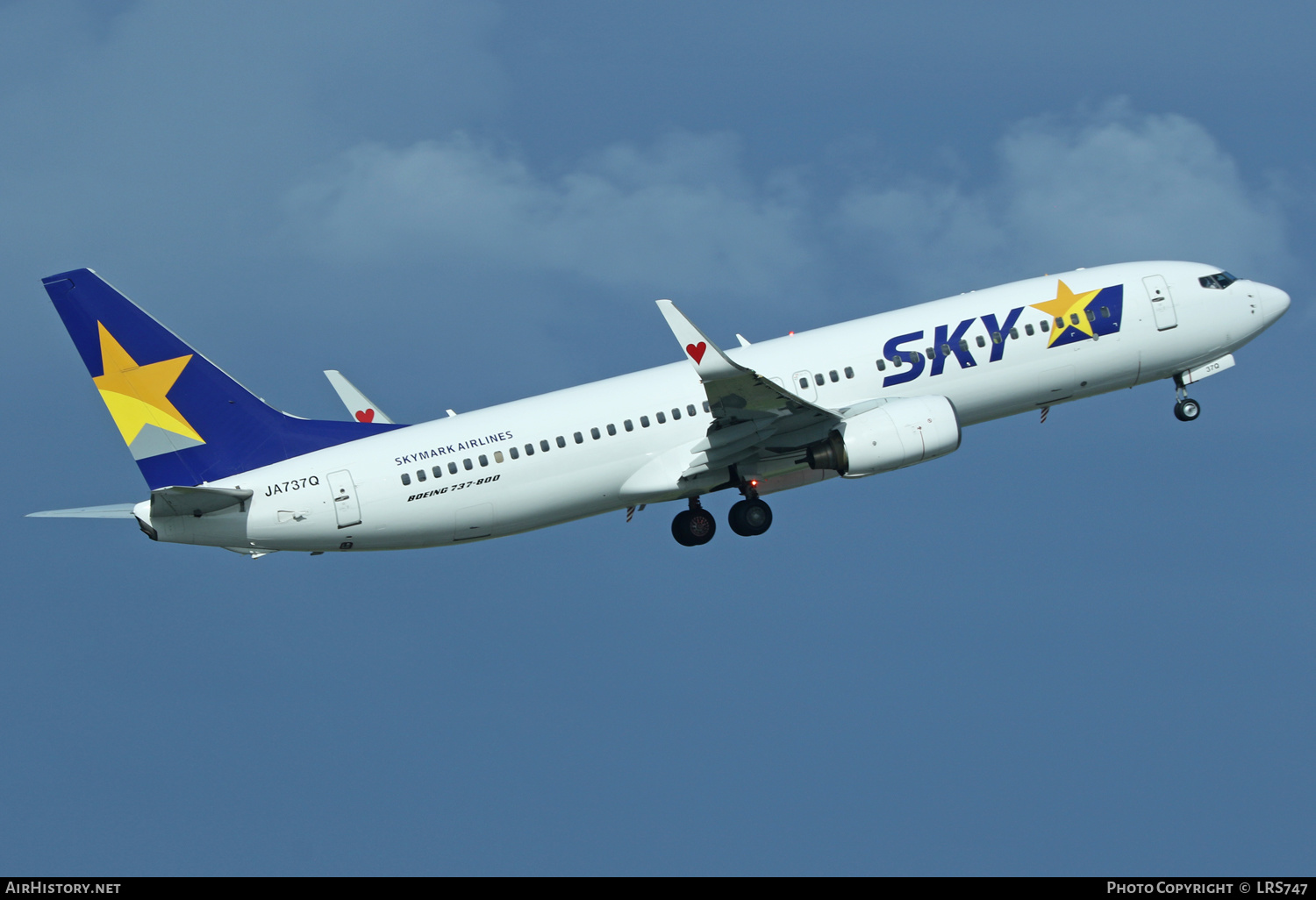 Aircraft Photo of JA737Q | Boeing 737-86N | Skymark Airlines | AirHistory.net #628527
