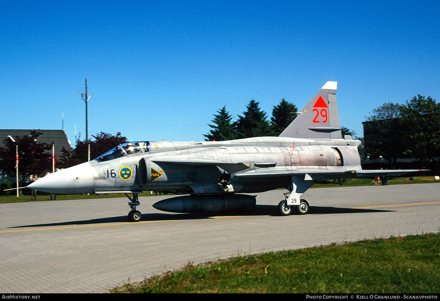 Aircraft Photo of 37429 | Saab JA37 Viggen | Sweden - Air Force | AirHistory.net #628528