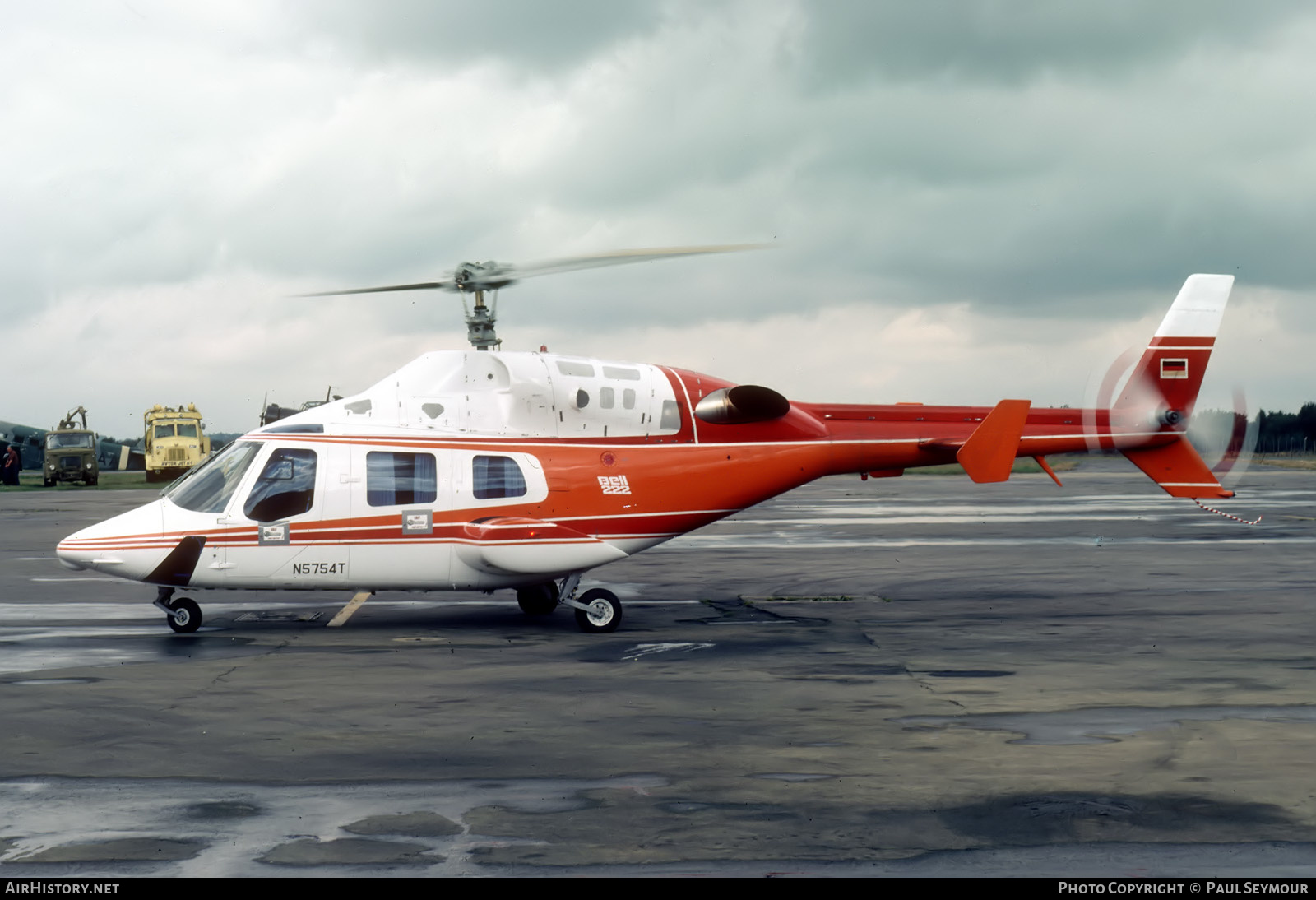 Aircraft Photo of N5754T | Bell 222A | AirHistory.net #628529