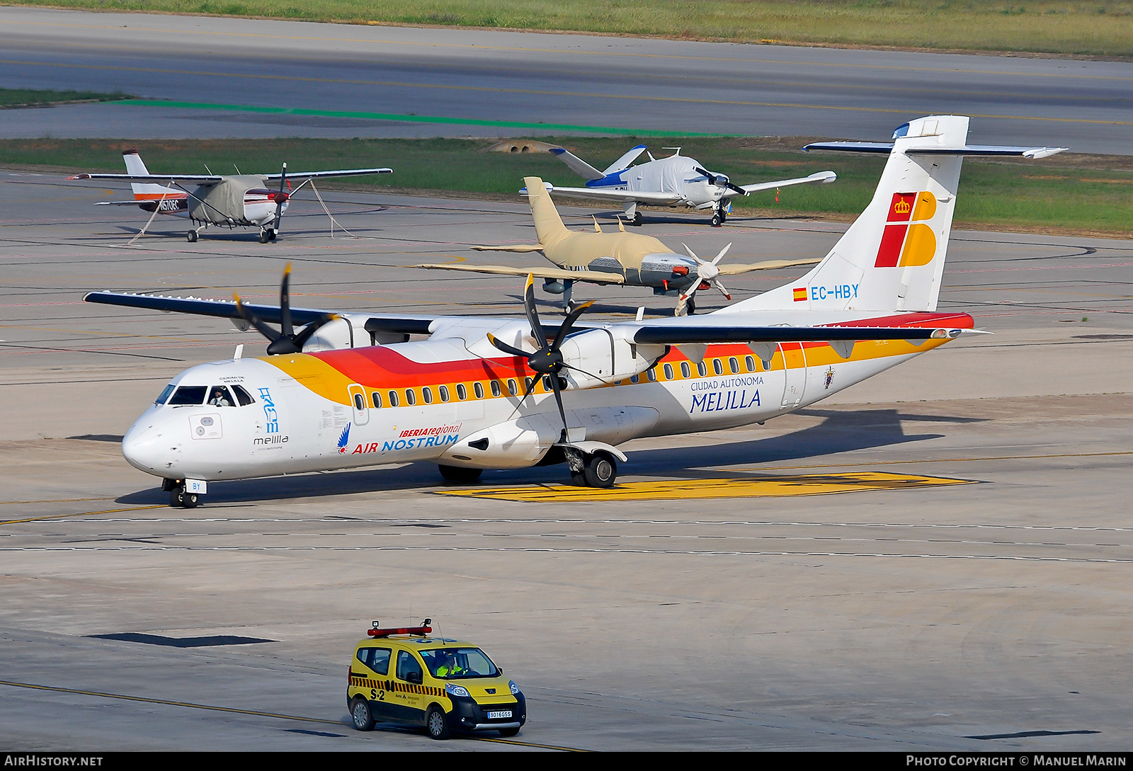 Aircraft Photo of EC-HBY | ATR ATR-72-500 (ATR-72-212A) | Iberia Regional | AirHistory.net #628538