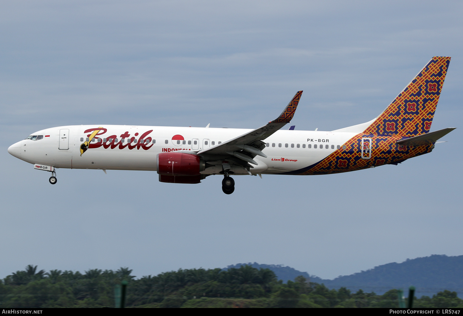 Aircraft Photo of PK-BGR | Boeing 737-86N | Batik Air | AirHistory.net #628567