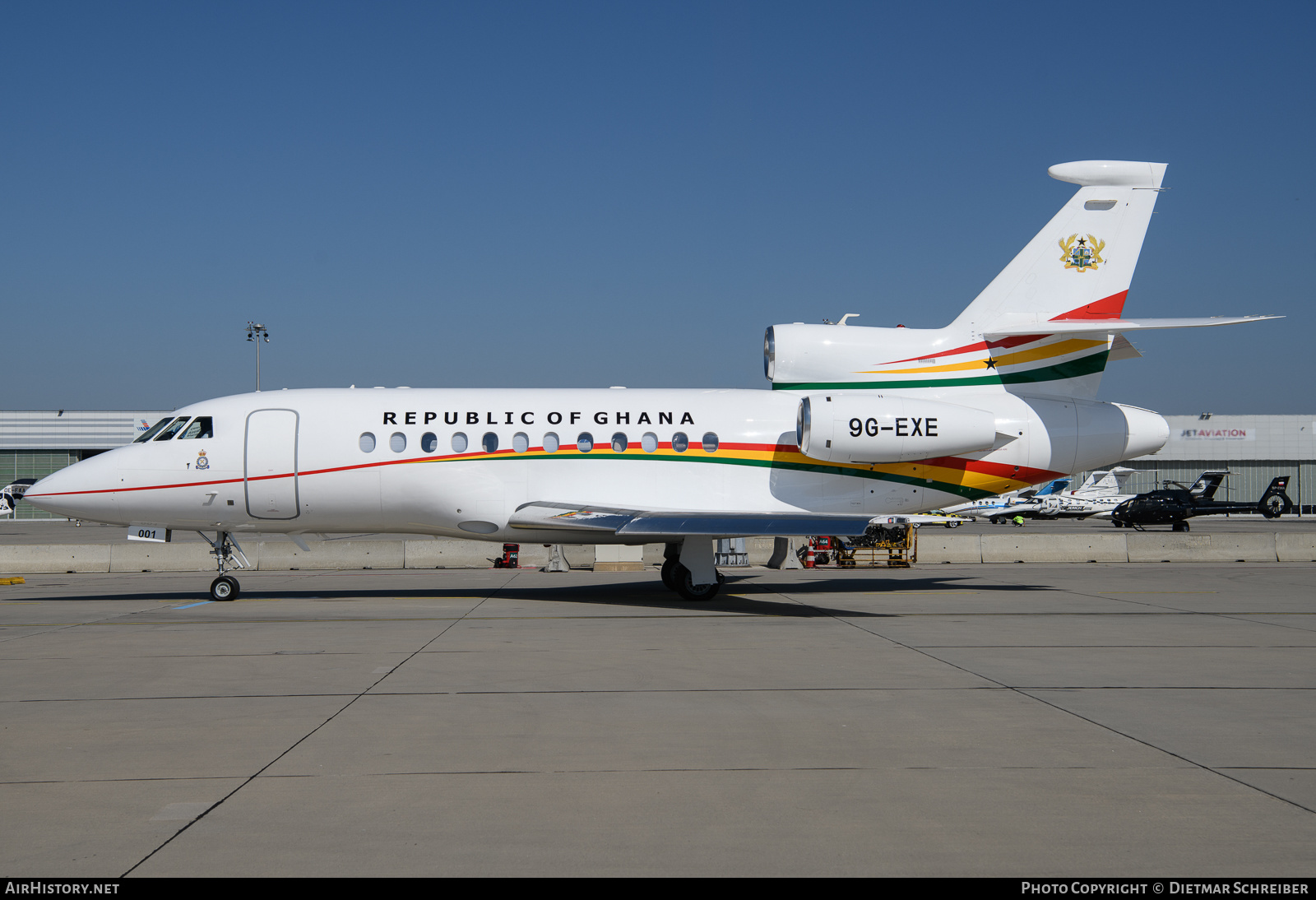 Aircraft Photo of 9G-EXE | Dassault Falcon 900EX | Republic of Ghana | AirHistory.net #628573