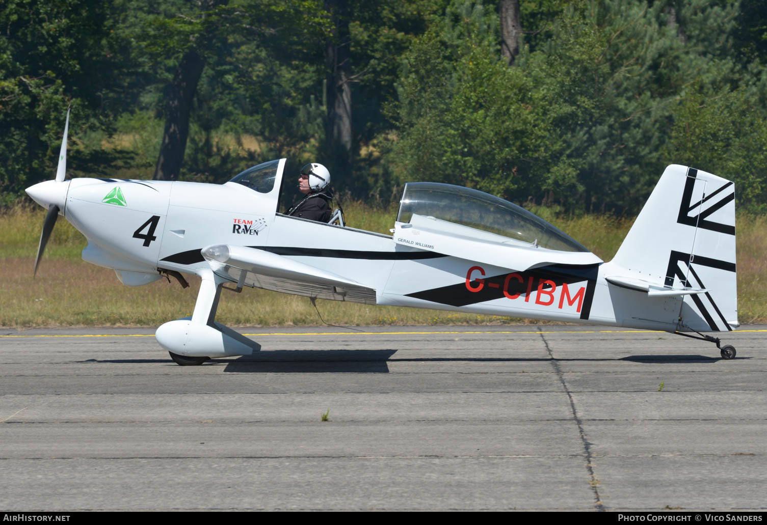 Aircraft Photo of G-CIBM | Van's RV-8 | Team Raven | AirHistory.net #628594