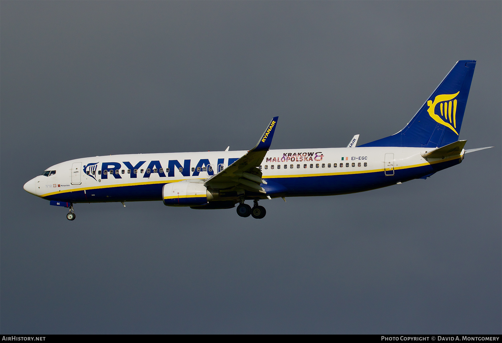 Aircraft Photo of EI-EGC | Boeing 737-8AS | Ryanair | AirHistory.net #628604