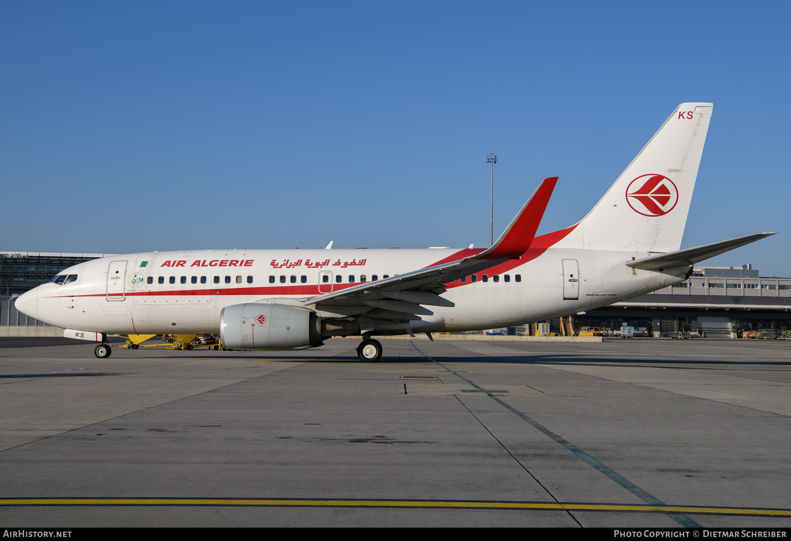 Aircraft Photo of 7T-VKS | Boeing 737-7D6C | Air Algérie | AirHistory.net #628607