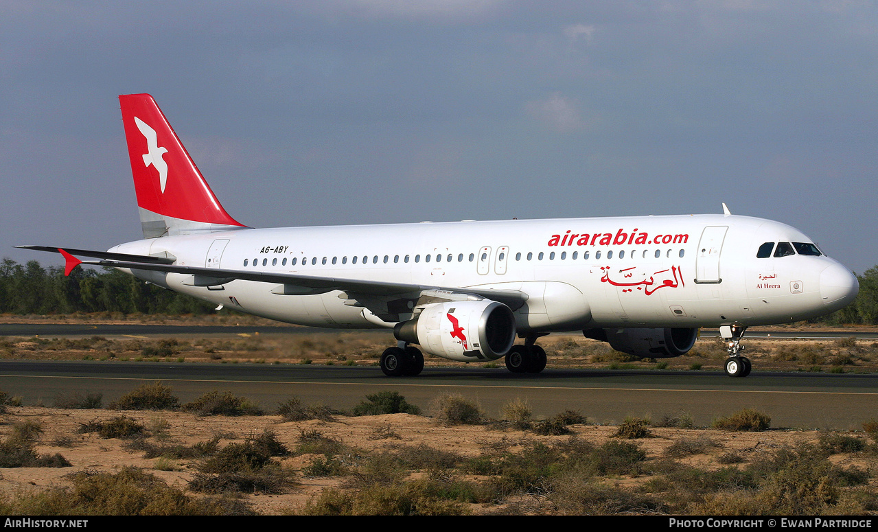 Aircraft Photo of A6-ABY | Airbus A320-211 | Air Arabia | AirHistory.net #628617