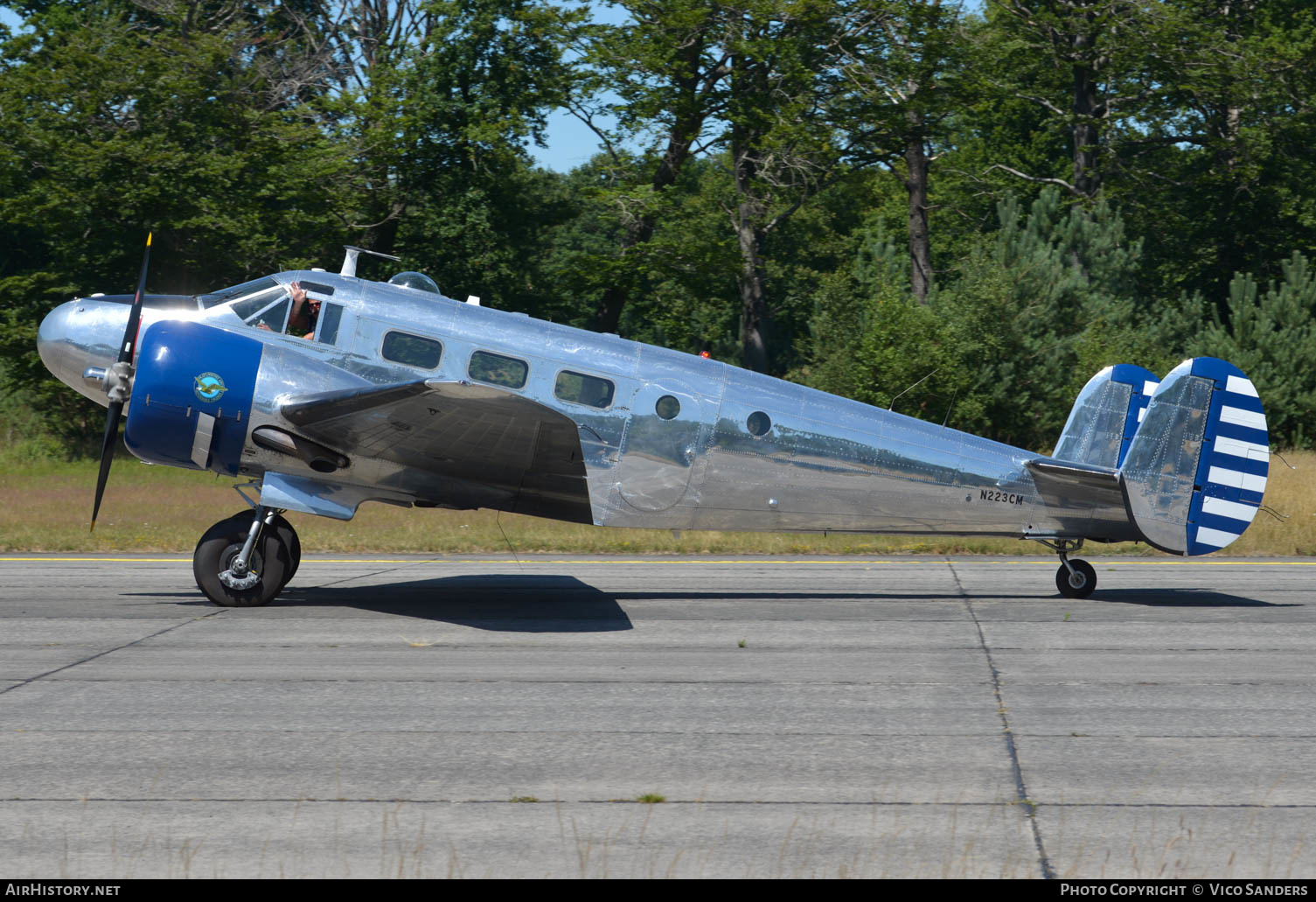 Aircraft Photo of N223CM | Beech D18S | AirHistory.net #628629