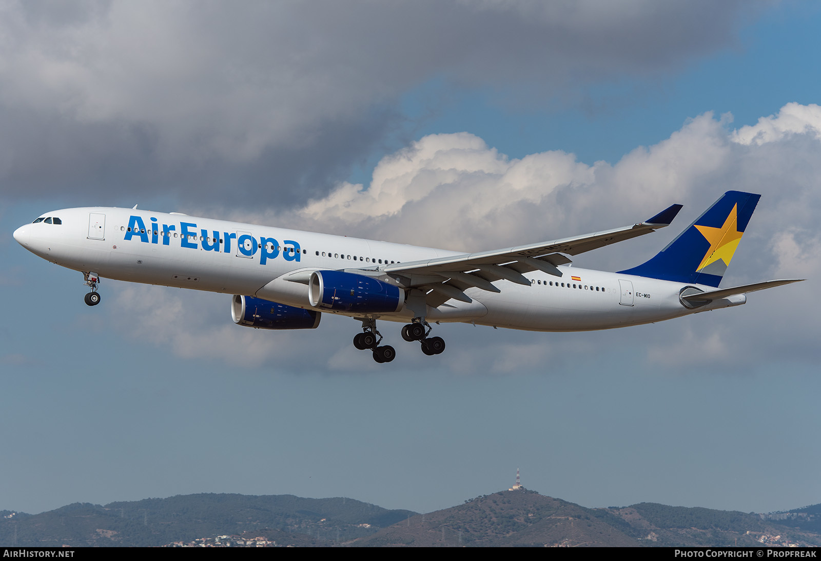 Aircraft Photo of EC-MIO | Airbus A330-343E | Air Europa | AirHistory.net #628632