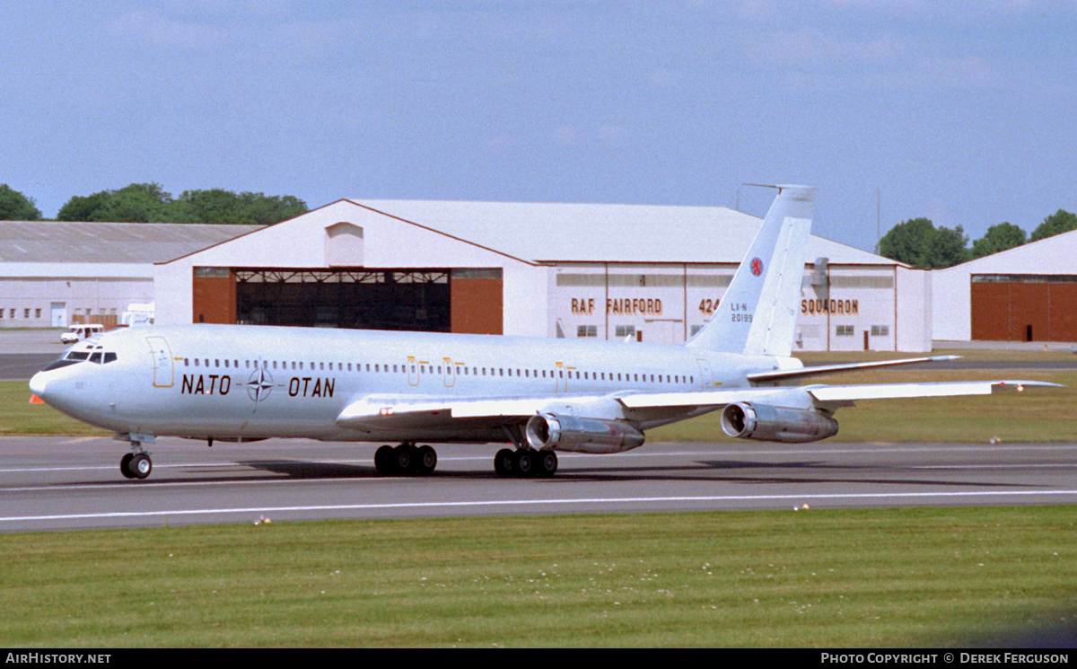 Aircraft Photo of LX-N20199 | Boeing CT-49A (707TCA / 707-300) | Luxembourg - NATO | AirHistory.net #628664