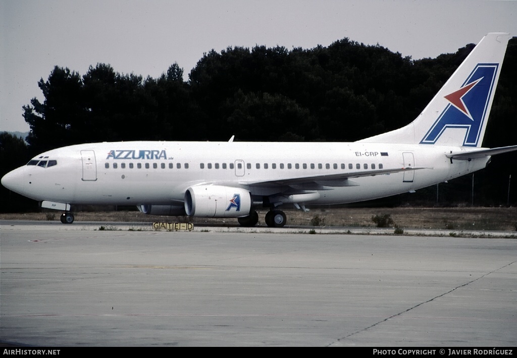 Aircraft Photo of EI-CRP | Boeing 737-73S | Azzurra Air | AirHistory.net #628670