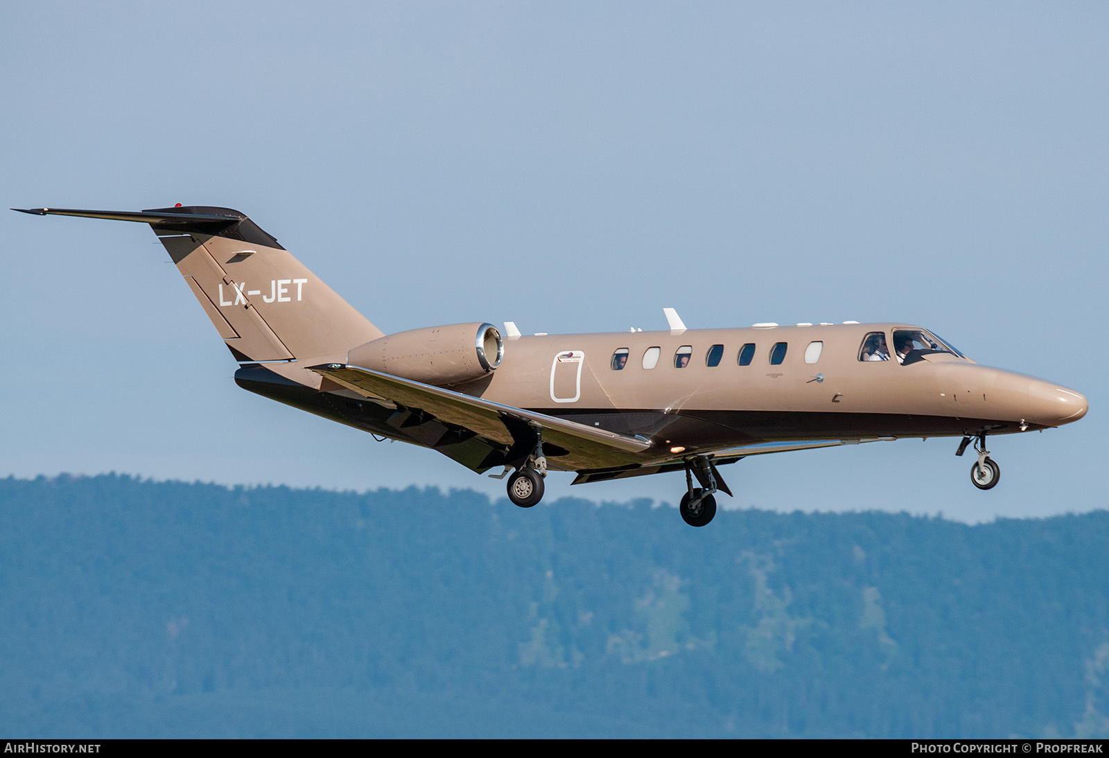 Aircraft Photo of LX-JET | Cessna 525B CitationJet CJ3 | AirHistory.net #628685