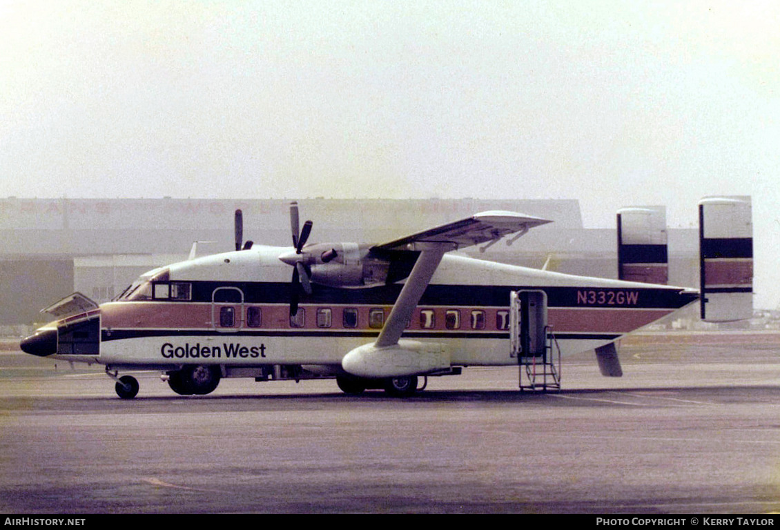 Aircraft Photo of N332GW | Short 330-100 | Golden West Airlines | AirHistory.net #628709