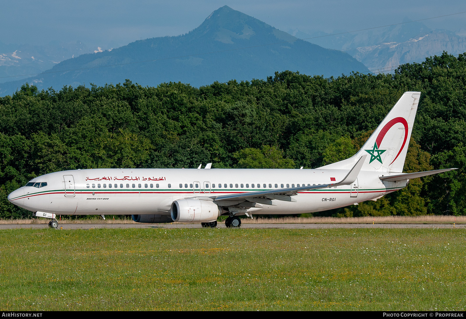 Aircraft Photo of CN-RGI | Boeing 737-86N | Royal Air Maroc - RAM | AirHistory.net #628716